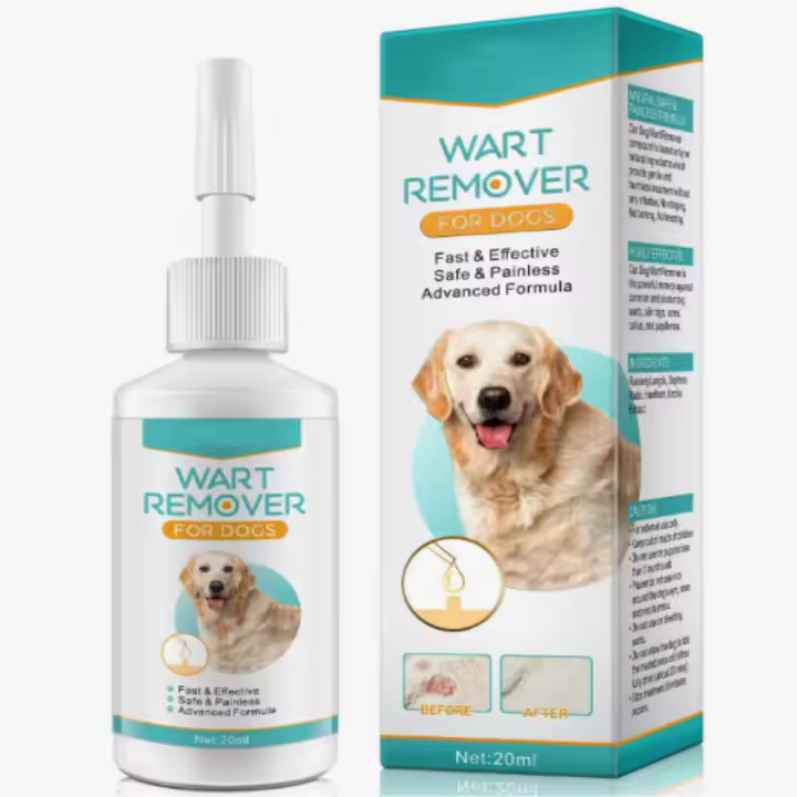 Eliminador de verrugas para mascotas, Gatos, perros y niños, 20 ml - 1