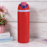 Termo Doble Capa De Acero Inoxidable 24/32oz Con Manija Termo Aislado Espacial Kettle Taza Deportiva Botella De Agua Tumbler - details 4