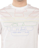 Camiseta Emporio Armani Algodón Hombre Blanco Claro 3G1TM61JQXZ F129 - details 3