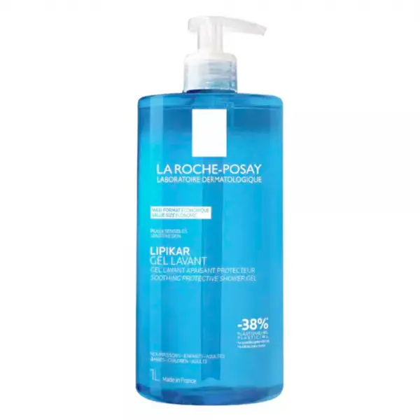 La Roche Posay Lipikar Gel Lavant 1 L, La Roche-Posay - 1
