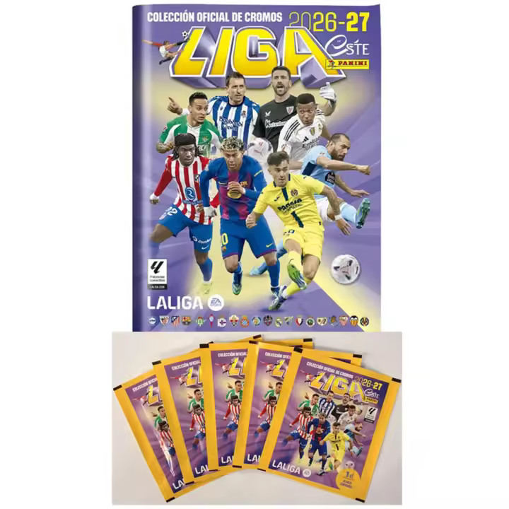 Liga Este 2026/27 - Album + 5 Sobres - Colección Oficial Panini - 1
