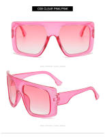 Gafas De Sol Cuadradas Punk Oversize Para Hombre Y2K Tendencia Única Con Lente UV400 Para Ciclismo Y Conducción - details 16
