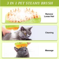 Cepillo De Peluquería Para Perros Y Gatos Eléctrico Con Humo 3 En 1 Cepillo De Masaje Para Animales Elimina Enredos Y Pelo Muerto - details 3