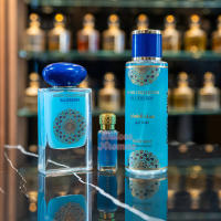 Set Blueberry de Gulf Orchid Pack regalo Perfume Árabe Bruma corporal Aceite Elegante Frutal Limpio Dubái - details 0
