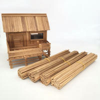 40Pc De Varillas De Bambú Para Modelos Y Manualidades No Terminadas Tamaños Variados Sticks De Madera Para Creación Artesanal - details 0