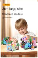 Juego De Construcción Magnético Popular Para Niños Y Niñas Set Del Mundo De Los Minerales Juguetes Sensoriales Para Bebés Regalos De Navidad - details 1