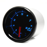 Tacómetro LED De 7 Colores 0-8000 RPM Para Coche De Gasolina Con Indicador De Puntero Medidor De RPM Para 1-8 Cilindros 12V 2" 52mm - details 6