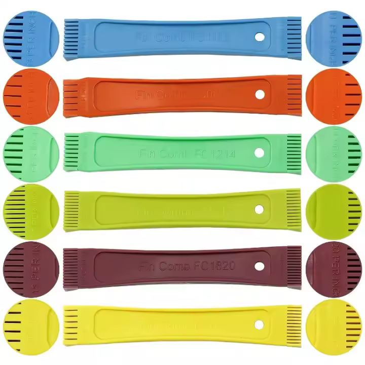 Juego De 6 Colores Diferentes Para Comb De Encaje Aire Acondicionado Relleno De Encaje Rectificador De Evaporador Condensador - 1
