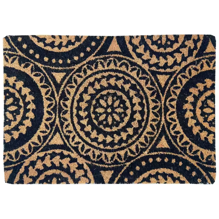 felpudo coco 60x40 mandala 7161101-7 - 1