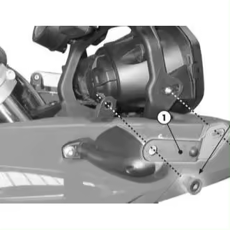 Givi Anclajes Parabrisas D333dt Kit   Ce U - 1