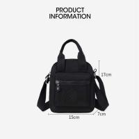 Nueva Bolsa De Hombro Pequeña 2024 Para Mujer En Nylon Bolsa De Teléfono Móvil Mini Bolso Mensajero Lady Monedero Bandolera - details 0