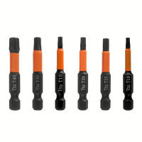 1PC Bit De Destornillador De Acero De Aleación 50mm Tamaño De Encimera Hexagonal 1/4 Pulgada Con Cabeza Magnética T10/T15/T20/T25/T30/T40 Herramienta De Reparación Electrónica - details 1