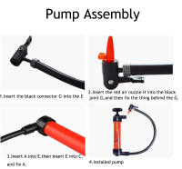 Bomba Manual EAFC Para Transportar Aceite Y Gas Con Tubo De Sifón Bomba De Líquidos Químicos Para Modelos De Coche - details 4