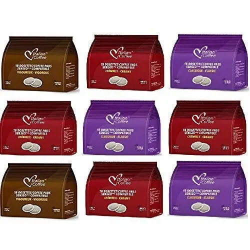 Degustacion 180 Capsulas Senseo Compatibles 3 Variedades  - Para Cafeteras Philips Senseo - 1