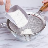 Ice Cream Scoop Azúcar Comida Gratis Candy Scoop Harina Utilidad Scoop Baño Té Cucharadas Pala para Bar Cocina Buffet Banquete DE BODA M Blanco - details 1