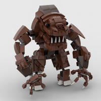 Bloques De Construcción DIY MOC Movie Space Series Rancor Wars Monstruo Armado De Tatooine Juguete De Bloques De Plástico ABS Para Niños Regalos - details 3