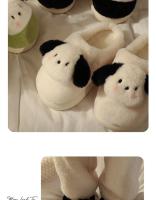 Nuevos Pantuflas De Hombre Para Interior Antideslizantes Invierno 2024 Suaves Y Cálidas Con Diseño De Oso De Peluche Pantuflas Casuales De Algodón Para Dormitorio - details 7