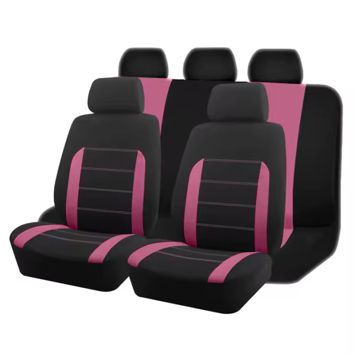 HY Cubiertas De Asiento Universal De Tela AUTO plus Adecuadas Para La Mayoría De Los Coches SUV Camiones Y Vans Accesorios De Interior Para Coches - 1
