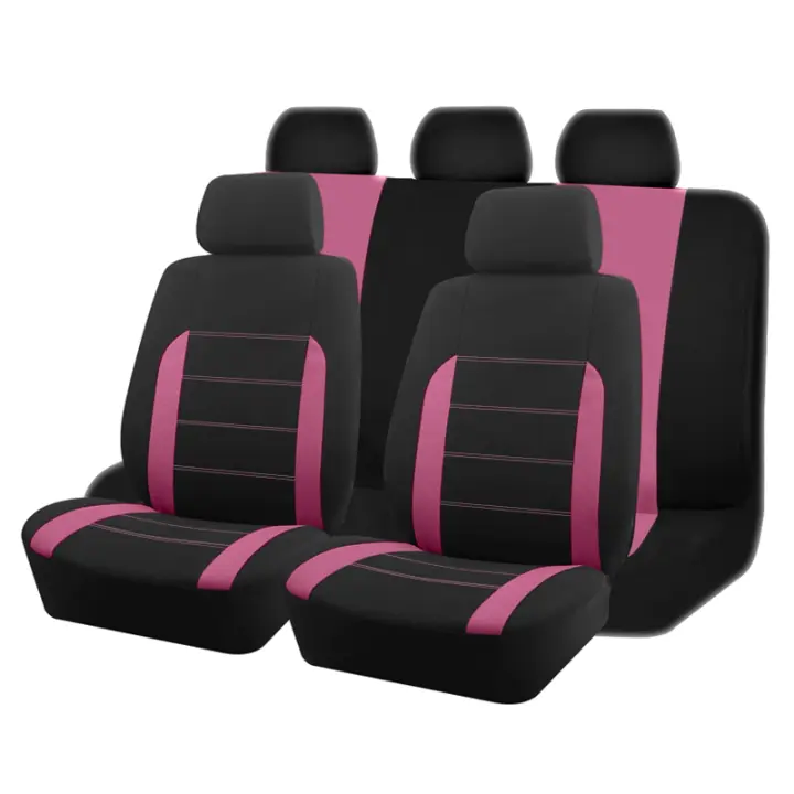 HY Cubiertas De Asiento Universal De Tela AUTO plus Adecuadas Para La Mayoría De Los Coches SUV Camiones Y Vans Accesorios De Interior Para Coches - 1