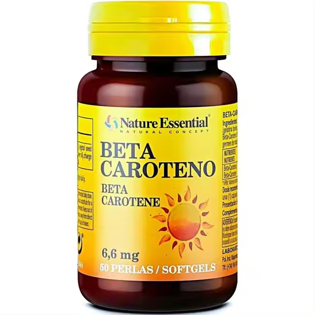 Nature Essential Beta-caroteno 8,2 mg. 50 perlas - 1