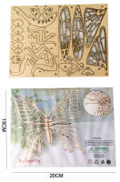 Juguete Educativo 3D De Madera Para Niños Puzzle De Insectos Y Animales Decoración Para El Hogar Regalo Para Niños De 3-12 Años - details 8