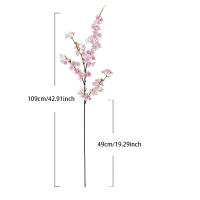 Arco De Cerezo Artificial De 109 Cm En Seda Falsa Para Decoración De Bodas Y Fiestas Accesorio De Fondo De Pared Para Hogar Y Fotos - details 1