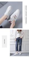 Zapatillas De Mujer Casual Para Otoño Zapatos De Caminar Planos Con Cordones Alta Calidad Moda Suela Baja Para Oficina Y Tiempo Libre - details 13