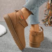 Botas De Pies Descansados De Corduroy Para Mujer Invierno 2024 Comodidad No Esmeriladas Antideslizantes Cordura Suela De Goma - details 15