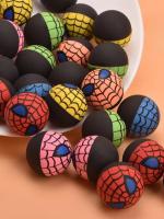 Pelotas Bounce Spiderman 30mm Para Fiestas De Cumpleaños Regalos De Fiesta Rellenos De Piñata Juguete De Goma Para Adultos Y Adolescentes - details 3