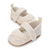 Zapatos De Princesa Para Bebé Niña Con Cordones Y Aros Antideslizantes Suela Suave Para Cama Ropa De Bebé 0-18 Meses - details 12