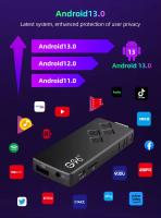G96 de Alto Rendimiento TV, dispositivo con Android 13,0, 8K, ATV, H313, 2GB de RAM, 8GB de ROM, Q2, control remoto por infrarrojos, WiFi Dual para V - details 4