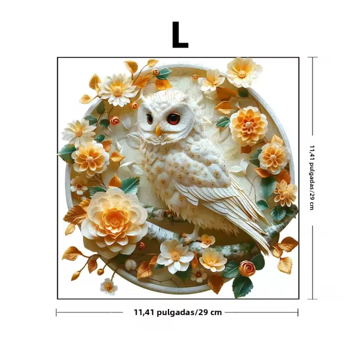 Parrot Puzzle Juego De Rompecabezas Animal De Madera Dificultad Para Adultos Y Niños Mayores De 14 Años Regalo De Cumpleaños Inteligente - 1