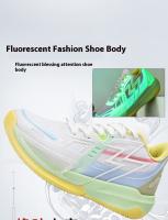 Zapatillas De Baloncesto Para Hombres Transpirables Antideslizantes Absorbentes De Impacto Ligeros Con Suela Suave Y Luz Deportivas Para Estudiantes - details 8