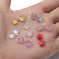 50Pcs Accesorios De Imitación De Vidrio En Estilo Antiguo De Estrella Pentagonal Para Manualidades Hechas a Mano Collares Pulseras Y Aretes - details 2