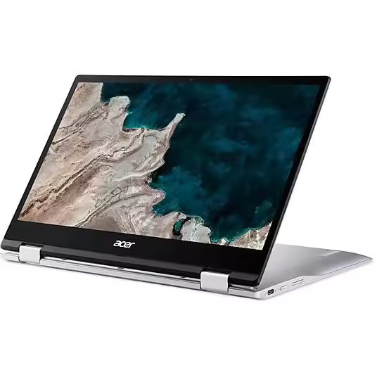 Convertible 2 en 1 - Acer Chromebook Spin 513 CP513-1H-S3TG, 13.3" Full HD, Qualcomm® Snapdragon™ 7c Gen 2, 8GB RAM, 64GB eMMC, Google ChromeOS - 1