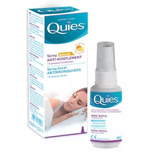 Deiters Quies Anti-Ronquidos Spray 70 Ml - Reduce Ronquidos y Mejora el Sueño - 1