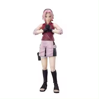 SAKURA HARUNO INHERITOR TSUNADE'S INDOMINABLE WILL FIG 14 CM NARUTO SH FIGUARTS - 1