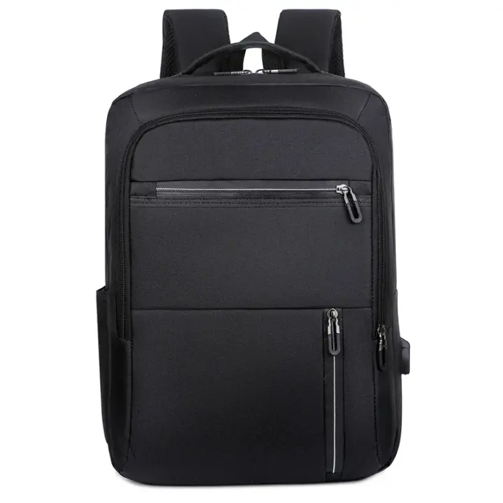 Mochila De Negocios multifuncional para hombre, bolsa impermeable para ordenador portátil, con carga USB, informal, de gran capacidad - 1