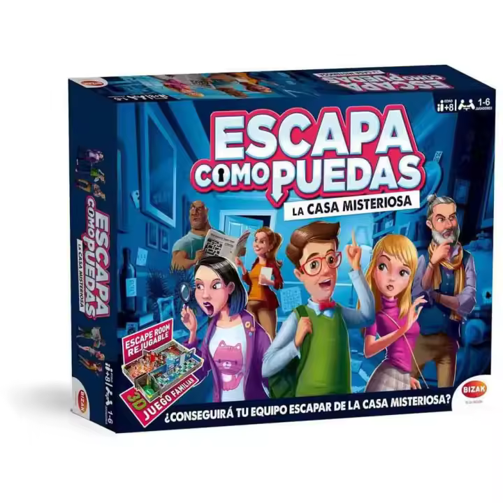 Asmodee Juego De Mesa Escape As You Can - 1