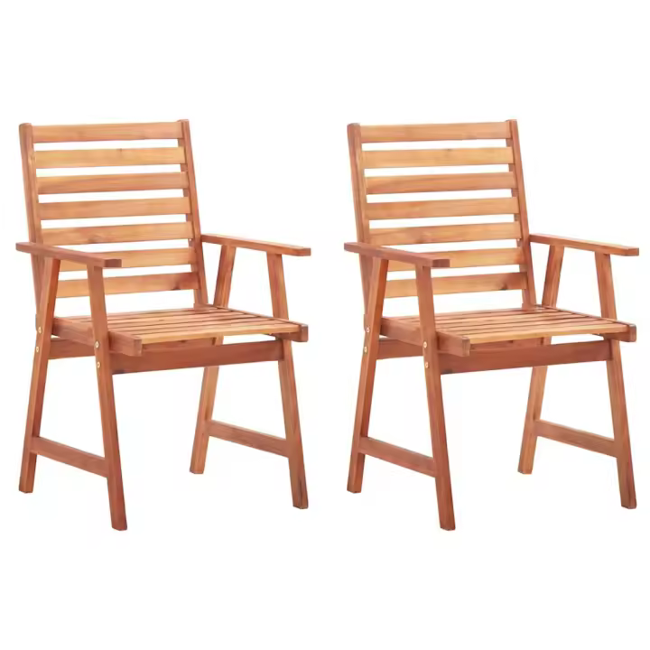 2 UDS Madera maciza Acacia - 1