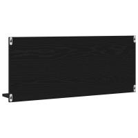 Espejo de baño vidaXL Roble Negro 90x10.5x37 cm de madera de ingeniería - details 3