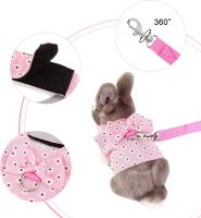 Harnés Y Correa Para Perro Chihuahua Teacup XXXS XXS XS Malla Vestido Adecuado Para Gato Pequeño Hamster Conejo Dutch Pig - details 6