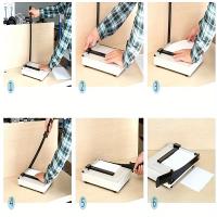 Cortadora A4 De PC Con Base Metálica Longitud De Corte 300 Mm Capacidad De Papel 10 Hojas Calidad Estándar Para Uso off - details 1