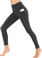 Leggings De Yoga Para Mujer Con Bolsillos Elevador De Cintura Y Glúteos Fitness Deportivos De Pierna Larga Cintura Elástica Tallas S a XXXL - details 4