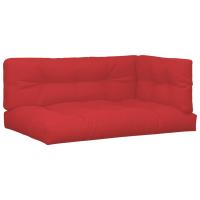 vidaXL Cojines para sofá de palets 5 unidades tela Color Antracita,  Crema,  Rojo y mas Cojín Decorativo de Asiento Cojines de muebles de salon - details 0