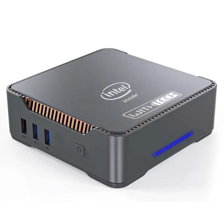 Withtech Mini PC M2 Procesador Intel Celeron N3350 4K 6GB 64GB Windows 10 USB HDMI BT M.2 Slot 1000M AC Wifi - 1