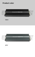 TEUCER M.2 SSD2280 Radiador De Enfriamiento Para Disco Duro De Estado Sólido Para PC De Escritorio NVME PS5 HeatSink - details 9