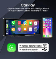 Vtopek Pantalla Multimedia Portátil Para Coche 10.26 Pulgadas Con Wireless Carplay Android Auto Touch Screen BT Video Stereo - details 3