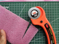 Cortador Rotativo SD100 45mm Para Papel Y Cuero Herramienta De Patchwork Y Costura Con Borde Ondulado Accesorios De Costura - details 2