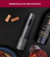 Abreventanas Eléctrico Automático Para Botella De Vino Herramientas De Cocina Plástico Color Rojo Herramientas De Vino - details 1